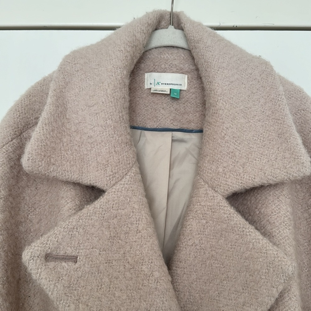 Boucle Cocoon Coat - Picture 4 of 7